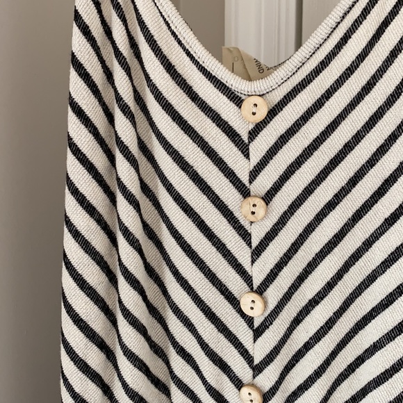 Striped jumpsuit M - Picture 2 of 4